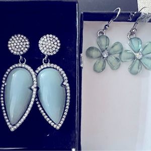 Gemstone fashion earrings